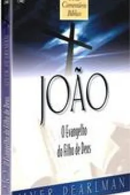 Capa de João - O Evangelho do Filho de Deus