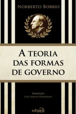 Capa de A teoria das formas de governo