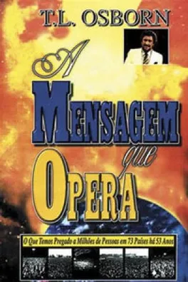 Capa de A mensagem que opera