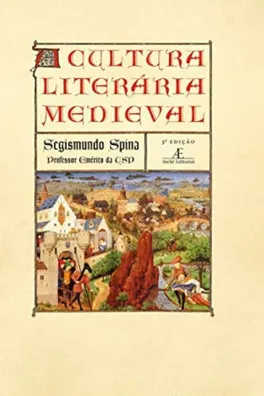Capa de A cultura literária medieval
