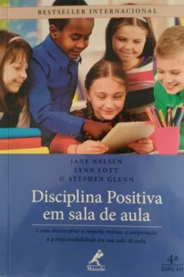 Capa de Disciplina Positiva em Sala de Aula.