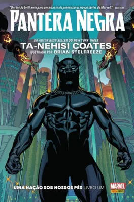 Capa de Pantera Negra: Uma Nação Sob Nossos Pés - Livro 1
