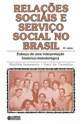 Capa de Relações Sociais e Serviço Social no Brasil