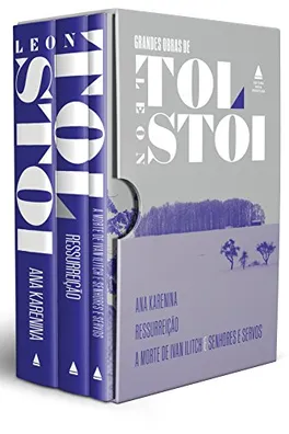 Capa de Grandes Obras de Tolstói