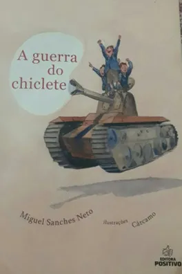 Capa de A Guerra do Chiclete