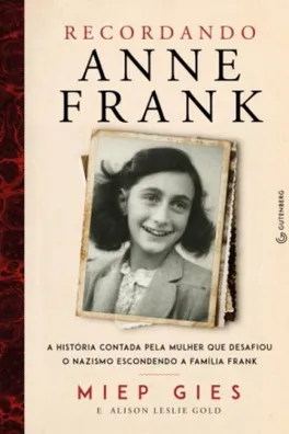 Capa de Recordando Anne Frank
