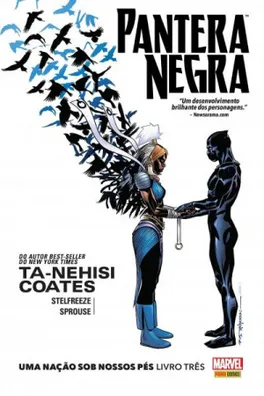 Capa de Pantera Negra: Uma Nação Sob Nossos Pés - Livro 3