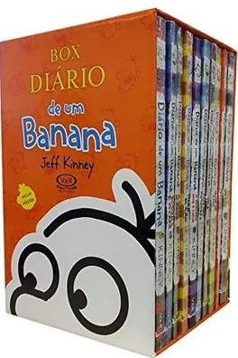Capa de Diário de Um Banana - Caixa com 10 Volumes