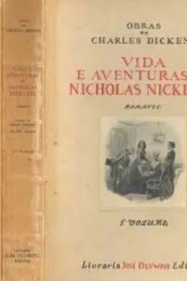 Capa de Vida e aventuras de Nicholas Nickleby