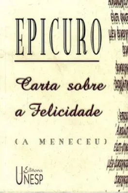 Capa de Carta sobre a Felicidade (a Meneceu)