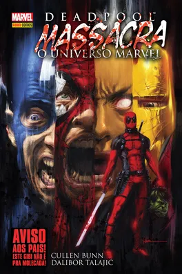 Capa de Deadpool Massacra o Universo Marvel