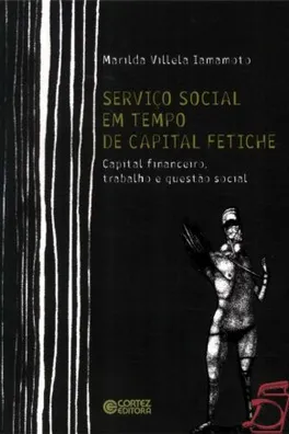 Capa de Serviço Social em Tempo de Capital Fetiche