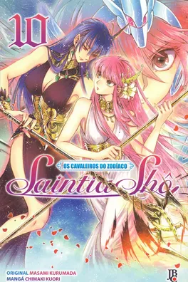 Capa de Os Cavaleiros do Zodíaco - Saintia Shô #10