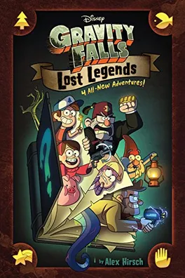 Capa de Gravity Falls: Lost Legends: 4 All-New Adventures!