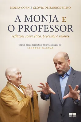 Capa de A monja e o professor
