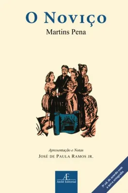 Capa de O Noviço