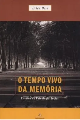 Capa de O Tempo Vivo da Memória