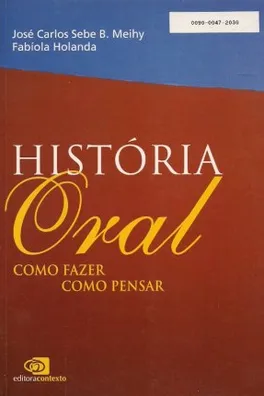 Capa de História oral