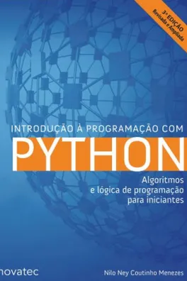 Capa de Introdução à programação com Python - 3ª Edição