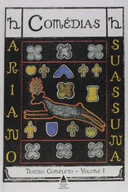 Capa de Teatro Completo de Ariano Suassuna (Vol. 1)