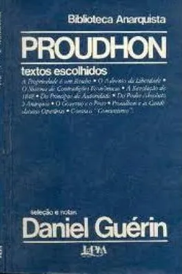 Capa de Proudhon