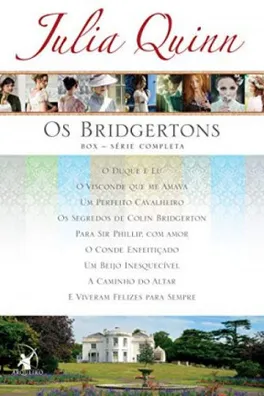 Capa de Box Os Bridgertons: Série completa (eBook)