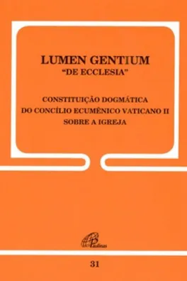 Capa de Lumen Gentium "De Ecclesia"