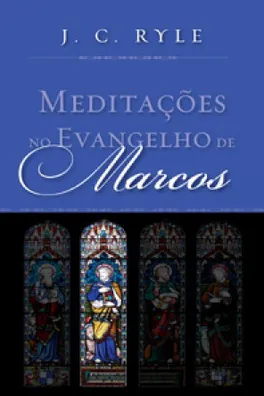 Capa de Meditações no Evangelho de Marcos