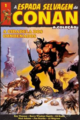 Capa de A Espada Selvagem de Conan - Volume 1