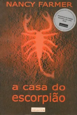Capa de A Casa do Escorpião