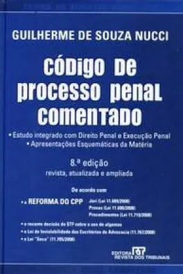 Capa de Código de Processo Penal Comentado