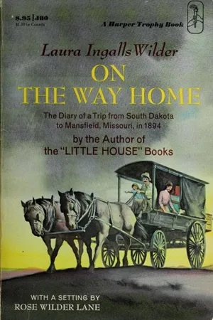 On the Way Home: The Diary of a Trip from South Dakota to Mansfield, Missouri, in 1894  (Little House #10)