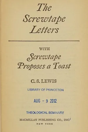 The Screwtape Letters
