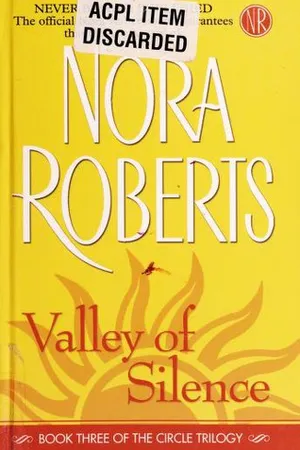 Valley of Silence (Circle Trilogy, #3)