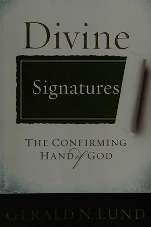 Divine Signatures: The Confirming Hand of God (Divine Guidance, #2)