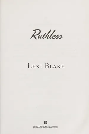 Ruthless (Lawless, #1)