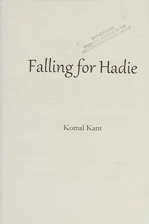 Falling for Hadie (With Me, #2)