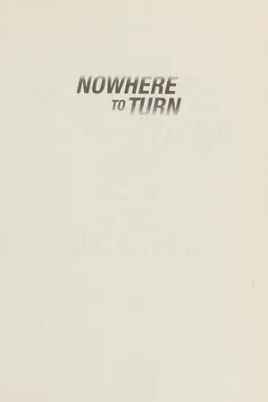 Nowhere to Turn (Hidden Identity, #2)