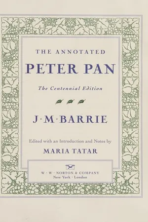 The Annotated Peter Pan
