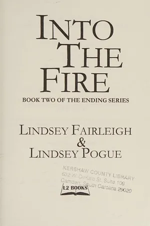 Into The Fire (The Ending, #2)