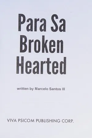 Para sa Broken Hearted