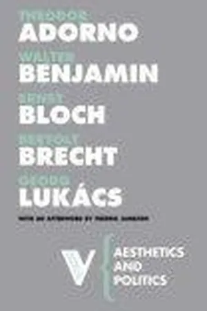 Aesthetics and Politics