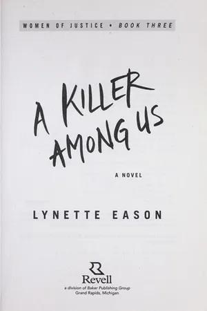 A Killer Among Us (Women of Justice #3)