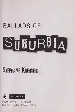 Ballads of Suburbia