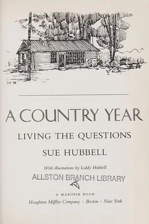 A Country Year: Living the Questions