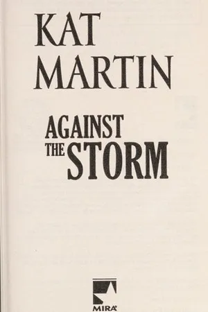 Against the Storm (The Raines of Wind Canyon, #4)