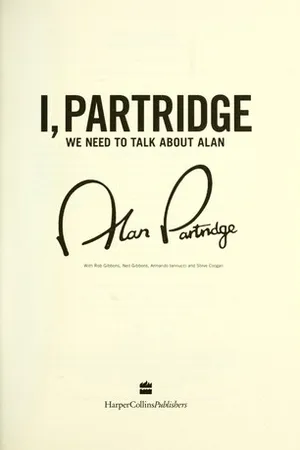 I, Partridge: We Need to Talk About Alan