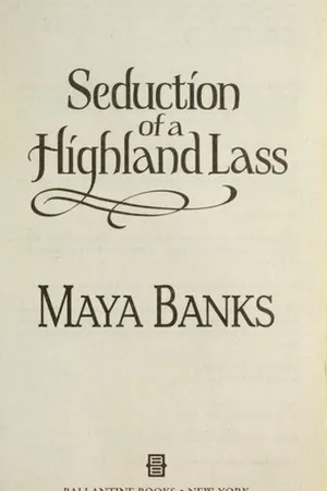 Seduction of a Highland Lass (McCabe Trilogy, #2)