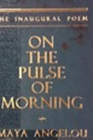 On The Pulse Of Morning: Inscribed