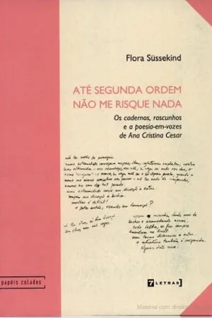 Até segunda ordem não me risque nada